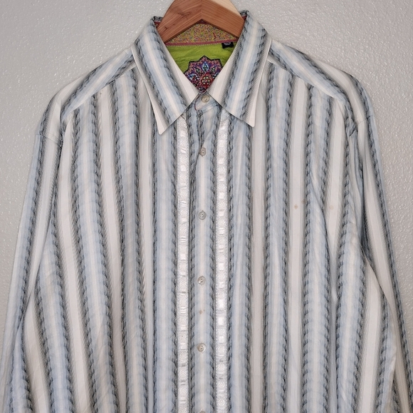 Robert Graham Men's Maca Bana Rodeo Cowboy Western Button Down Shirt Size XL - Picture 3 of 16